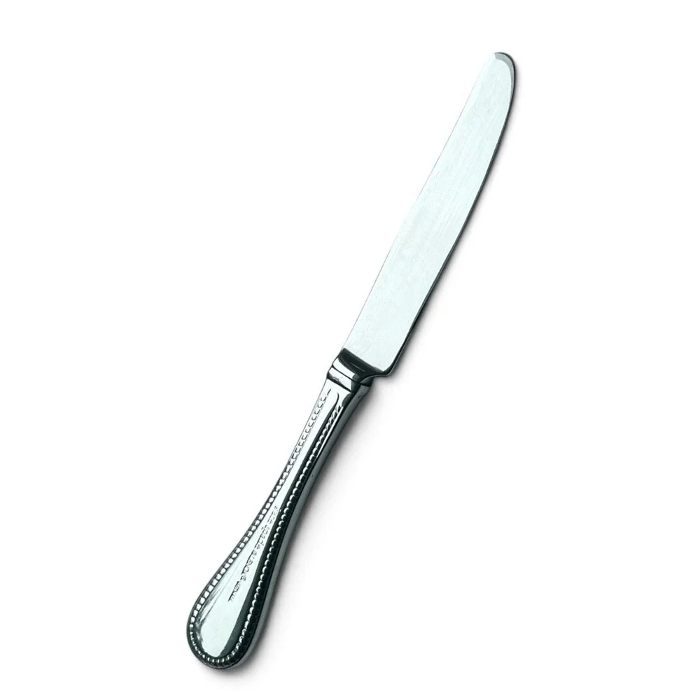 Lenox Kate Spade Union Stainless Dinner Knife Flatware Silverware Rope Border